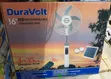 Duravolt 16" Rechargeable Fan with Solar Panel - 1