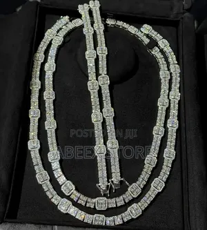 Luxury Tennis Chain and Bracelet Set