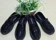 Meibalun Loafers Shoes - Black Leather - 2