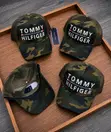 Luxury Men's Army Green Face Cap - 5