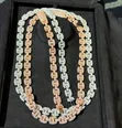 Luxury Zirconia Chain - Gold & Silver - 2