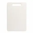 White Kitchen Cutting Board with Handle - 1
