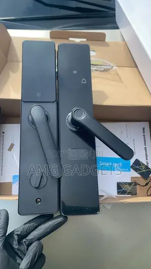 Large Handle Smart Door Lock with Fingerprint