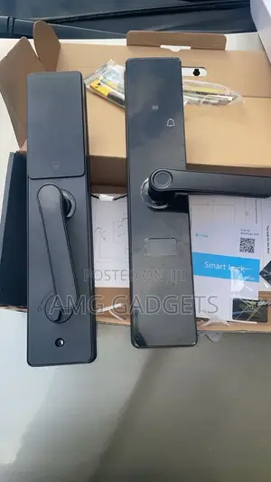 Large Handle Smart Door Lock with Fingerprint