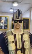 Saka Aso Oke Agbada, Danshiki, Wando, Sokoto da Fila - 4