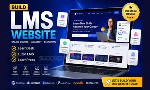Professional LMS/E-learning Website Design Nigeria