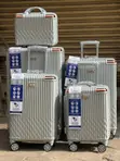 Premium ABS Luggage Set - Brown - 4