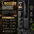 L90 Smart Door Lock with 3D Face Recognition & Camera - 2