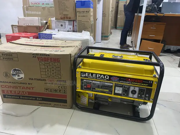 Elepaq SV6800 Petrol Generator - Brand New - 1