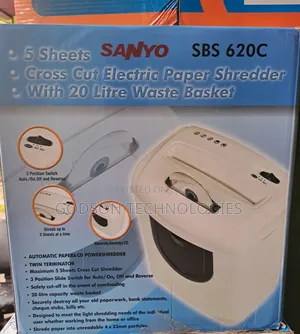 Sanyo Paper Shredder