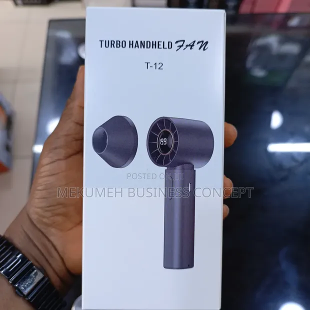 T-12 Turbo Handheld Fan - 1
