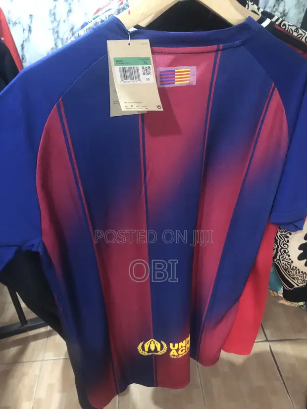 New Barcelona Football Jersey - Size L - 1