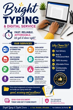 Bright Typing & Digital Services