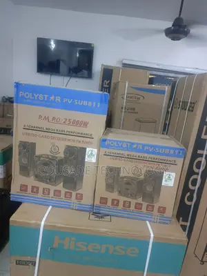 Polystar PV-SUB811 2.1 Channel Speaker System with Bluetooth