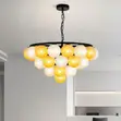 Italian Simple Glass Balls Fitilar Zauren Tsayuwa - 2
