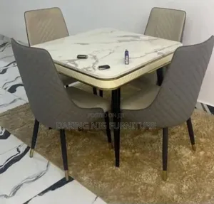 Strong Marble Dining Set by 4
