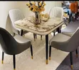 Strong Marble Dining Set by 4 - 2