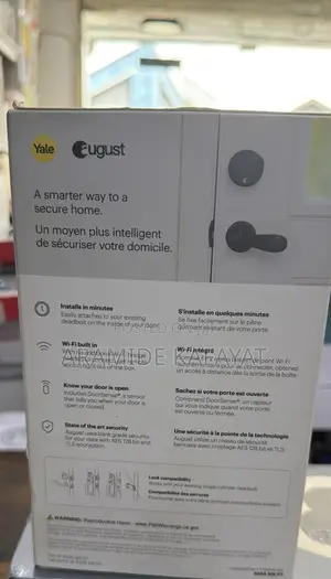 August Wi-Fi Smart Lock (Yale Co-branded)
