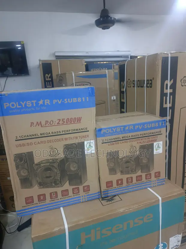 Polystar PV-SUB811 Modern Bluetooth Home Theater - 1