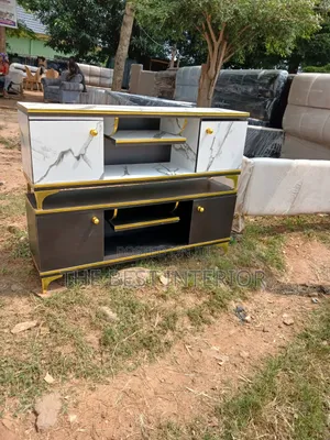 Simple Modern TV Console - Sabon Abu