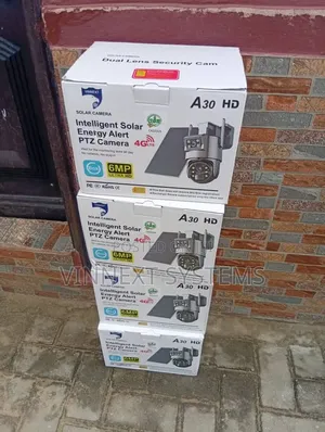 A30 Ubox Dual Lens 4G LTE CCTV Camera