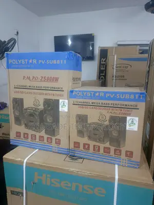 Polystar PV-SUB811 2.1 Channel Home Theater Speaker System