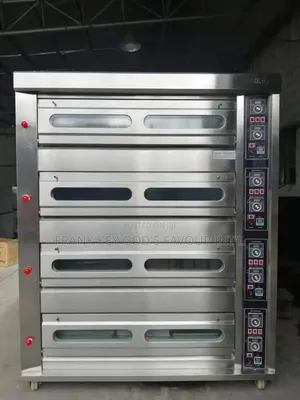 Brand New 4-Deck Commercial Oven Baking Machine