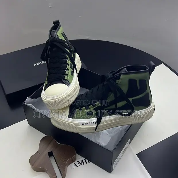 Amiri Quality Luxury Men's Sneakers - 1