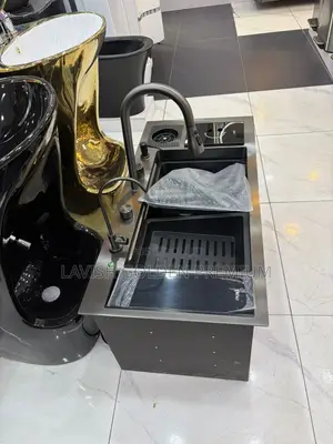 Multifunctional Stainless Steel Kitchen Sink with Digital Control