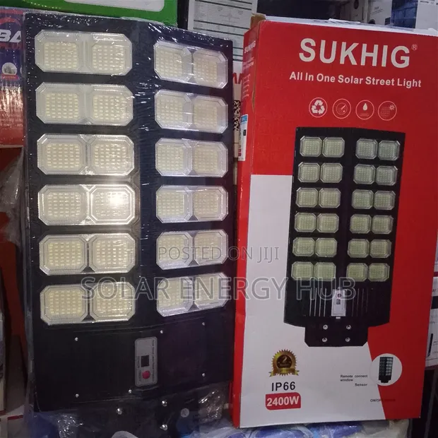 2400W Sukhing All-in-1 Solar Street Light - 1