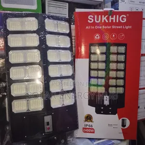 2400W Sukhing All-in-1 Solar Street Light