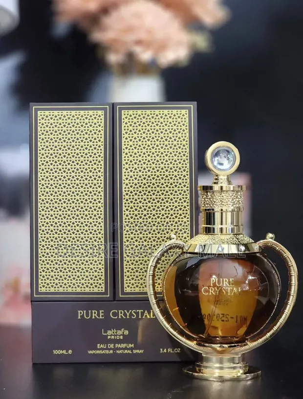 Lattafa Pure Crystal Eau de Parfum - Unisex Fragrance - 1
