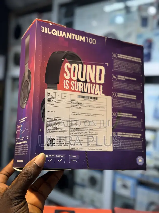 JBL Quantum 100 Gaming Headset - 1