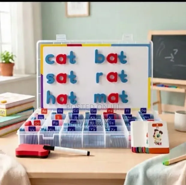 Alphabet Magnetic Spelling Kit - 104 Pieces - 1
