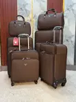 Executive Leather Luggage Set - Bottega Style - 2
