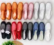 Luxury Ladies Multicolor Jelly Flat Mules - 3