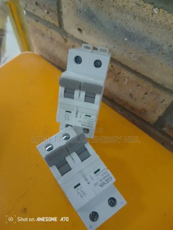 Geya 100A DC Protection MCB Gym9-125DC Series - 1