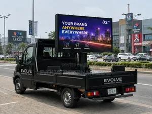 Mobile LED Screen Advert Van Rental