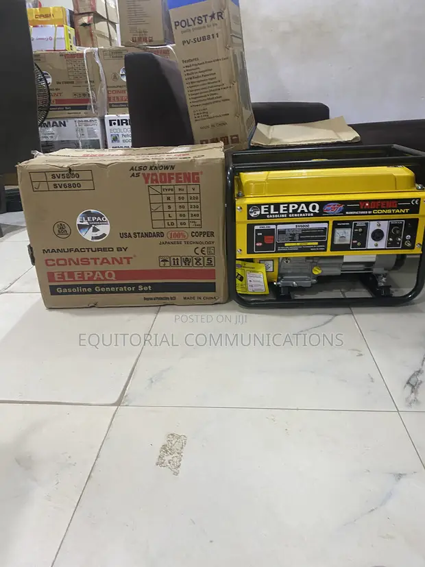 Elepaq SV6800 Petrol Generator - 1