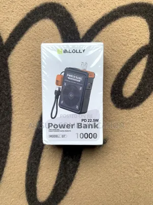Bilolly 10000mAh Wireless Power Bank - Blue