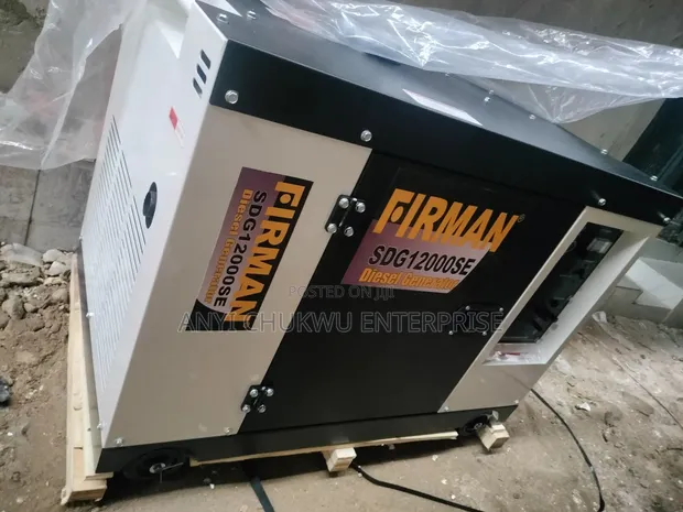 New Firman Diesel 10.5kva Soundproof Generator - 1