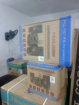 Polystar PV-SUB811 2.1 Channel Bass Sound System