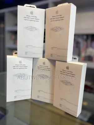Brand New 20W USB-C Power Adapter & Lightning Cable