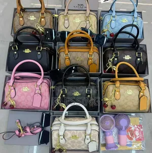 Used Coach Handbag - Multicolor