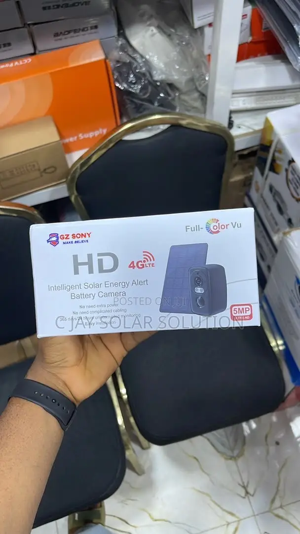 Brand New GZ Sony 5MP 4G LTE Solar Security Camera - 1