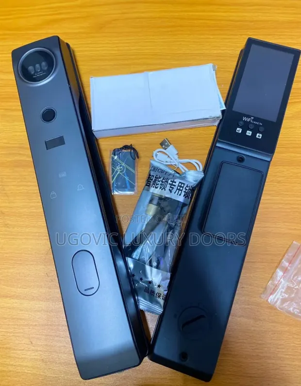 Smart Digital WiFi Door Lock da Kamara ta HD - 1