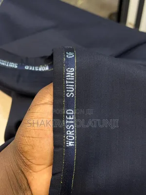 Premium Cashmere Worsted Wool Fabric