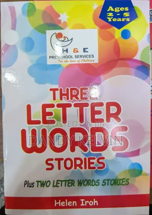 Kids 3 Letter Words Stories Book