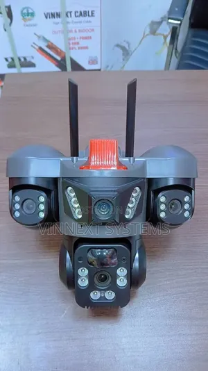 Wifi Triple Lens Camera with Full Color Night Vision