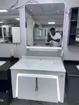 Luxury 80cm Cabinet Basin with LED Mirror - 2